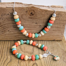 Load image into Gallery viewer, Beachy Chunky Bead Necklace