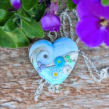 Load image into Gallery viewer, Coastal Path Heart Pendants