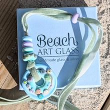 Load image into Gallery viewer, Coastal Path Disc Necklace