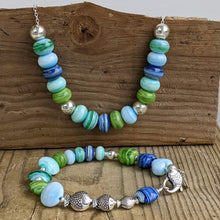 Load image into Gallery viewer, Coastline Chunky Bead Necklace