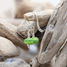 Load image into Gallery viewer, Coastline Tiny Bead Earrings