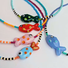 Load image into Gallery viewer, Just Keep Swimming Necklace   *NEW*