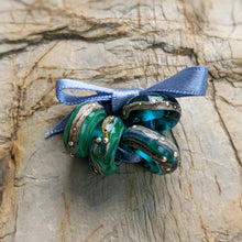 Load image into Gallery viewer, Deep Sea Big Hole Bead Set in Blue or Green
