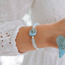Load image into Gallery viewer, Sea Breeze Silver Fish Bracelet