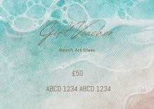 Load image into Gallery viewer, Beach Art Glass Gift Card
