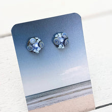 Load image into Gallery viewer, Shiny ... Beyond the Sea Rockpool Stud Earrings
