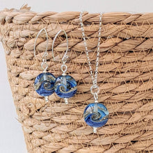 Load image into Gallery viewer, Blue Surf Beach Babe Lentil Pendant, choice of styles