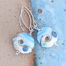 Load image into Gallery viewer, Breezy ... Beyond the Sea lentil earrings