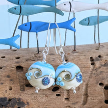 Load image into Gallery viewer, Breezy ... Beyond the Sea lentil earrings