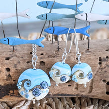 Load image into Gallery viewer, Breezy ... Beyond the Sea lentil earrings