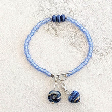 Load image into Gallery viewer, Blue Surf Simply Charming Bracelet