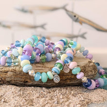 Load image into Gallery viewer, Shades of the Coast Bead Bracelet