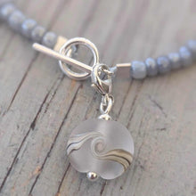 Load image into Gallery viewer, Frosted Sea Clip On Charm