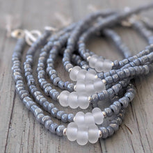 Load image into Gallery viewer, Frosted or Sparkling Sea Simply Charming Bracelet-Bracelet-Beach Art Glass