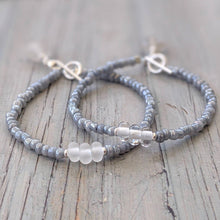 Load image into Gallery viewer, Frosted or Sparkling Sea Simply Charming Bracelet-Bracelet-Beach Art Glass