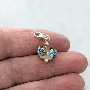 Golden Clip On Charm ... Beyond the Sea