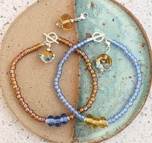 Load image into Gallery viewer, Golden Simply Charming Bracelet ... Beyond the Sea