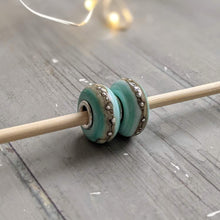 Load image into Gallery viewer, Low Tide Silver Cored Beads-Bracelet Beads-Beach Art Glass