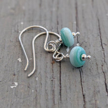 Load image into Gallery viewer, Low Tide Tiny Bead Earrings-Earrings-Beach Art Glass