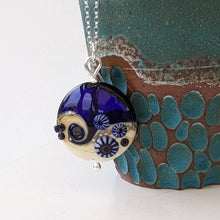 Load image into Gallery viewer, Midnight Waves Lentil Pendant
