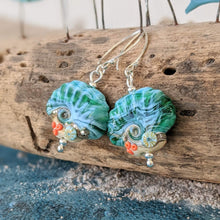 Load image into Gallery viewer, Sand & Sea Shell Earrings