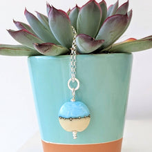 Load image into Gallery viewer, Sandy Beach Lentil or Heart Pendants