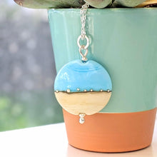 Load image into Gallery viewer, Sandy Beach Lentil or Heart Pendants