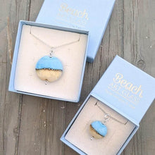 Load image into Gallery viewer, Sandy Beach Style Pendant-Necklace-Beach Art Glass