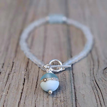 Load image into Gallery viewer, Sea Breeze Charm-Bracelet-Beach Art Glass