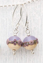 Load image into Gallery viewer, Sea Mist Ball Drop Earrings-Earrings-Beach Art Glass