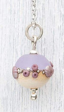 Load image into Gallery viewer, Sea Mist Beach Babe Ball Pendant-Necklace-Beach Art Glass