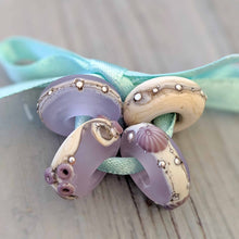 Load image into Gallery viewer, Sea Mist Big Hole Bead Set-Bracelet Beads-Beach Art Glass