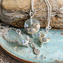 Load image into Gallery viewer, Sea Spray Beach Babe Lentil Pendant