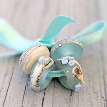 Load image into Gallery viewer, Sea Spray Big Hole Bead Set-Bracelet Beads-Beach Art Glass