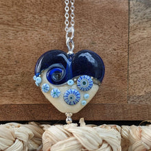 Load image into Gallery viewer, Shiny ... Beyond the Sea heart pendant