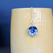 Load image into Gallery viewer, Shiny ... Beyond the Sea Beach Babe lentil pendant