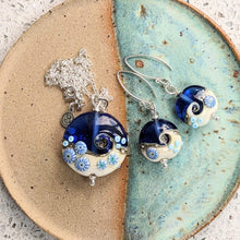 Load image into Gallery viewer, Shiny ... Beyond the Sea lentil pendant