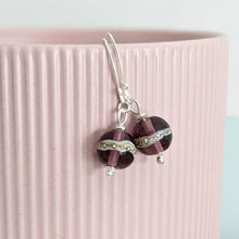 Load image into Gallery viewer, Shoreline Earrings in Amethyst