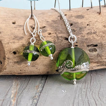 Load image into Gallery viewer, Shoreline Earrings in Green