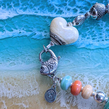 Load image into Gallery viewer, Sand &amp; Sea 3 Little Fish Bracelet