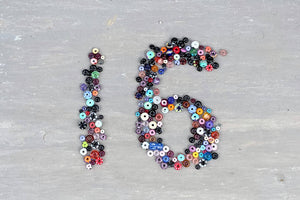 16th Bead Birthday Special Pendants - Reduced by £10