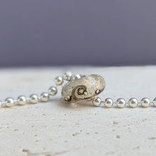 Load image into Gallery viewer, Sterling Silver Cored Beach Charm - Beach Memories