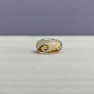 Sterling Silver Cored Beach Charm - Beach Memories