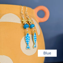 Load image into Gallery viewer, Spotty Fish Earrings *NEW*