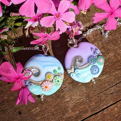 Coastal Path Lentil Pendants