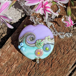 Coastal Path Lentil Pendants