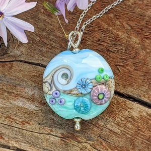 Coastal Path Lentil Pendants