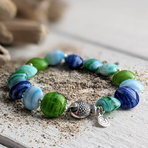 Coastline One Fish Bracelet