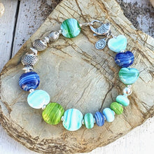 Load image into Gallery viewer, Coastline All the Fishies Bracelet
