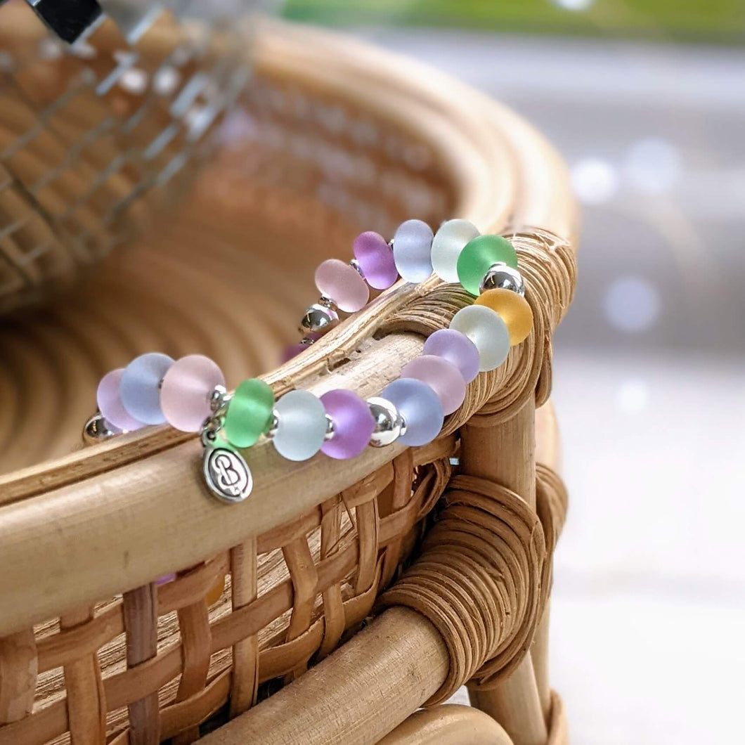 Shades of Frosted Pastels Bracelet